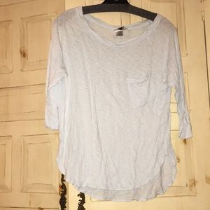 Three quarter sleeve top